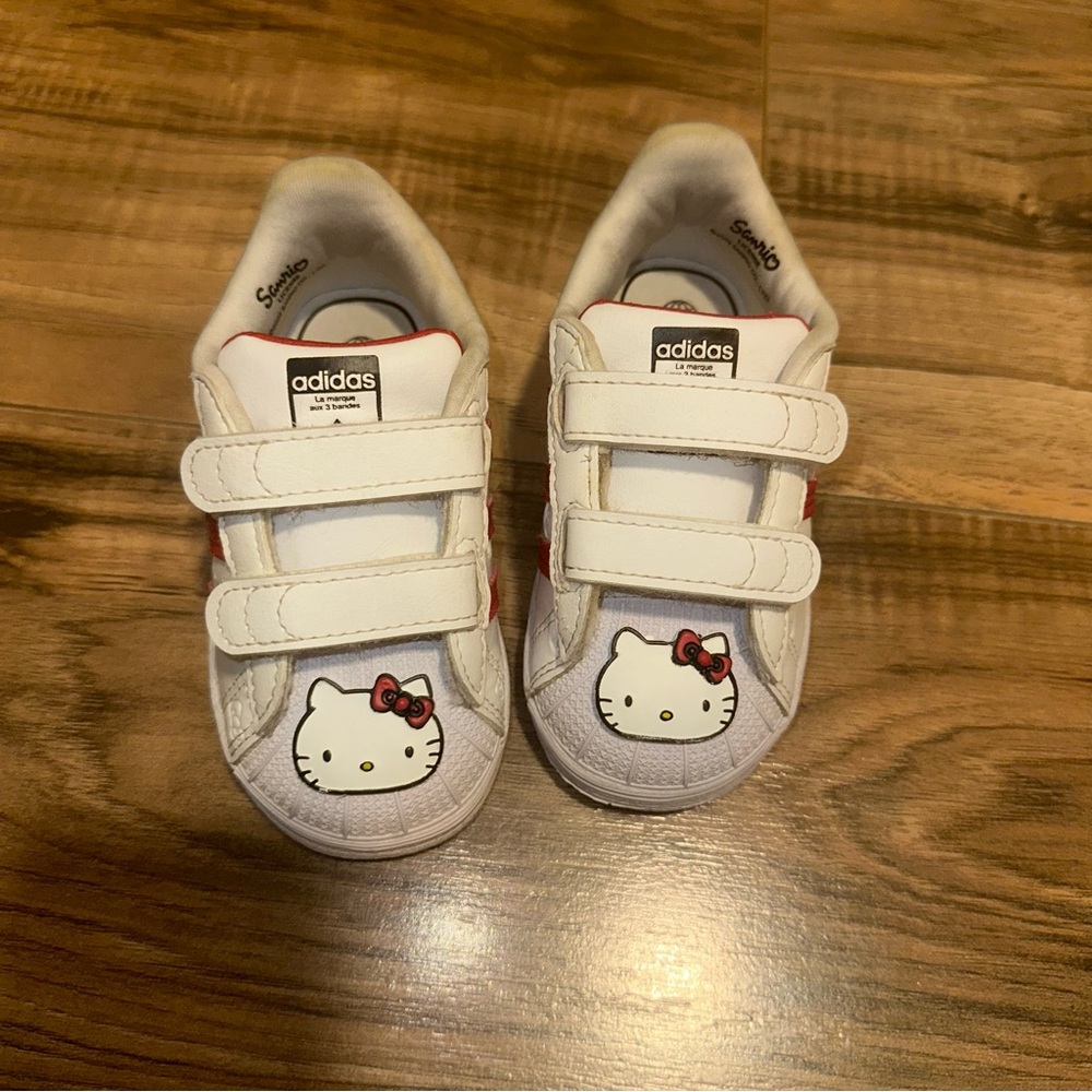 Hello Kitty X Adidas toddler shoes